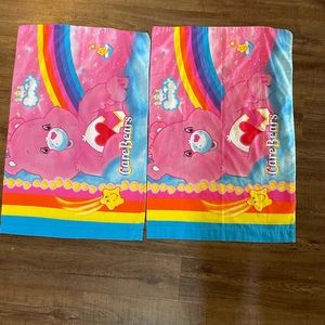Care bear pillow cases